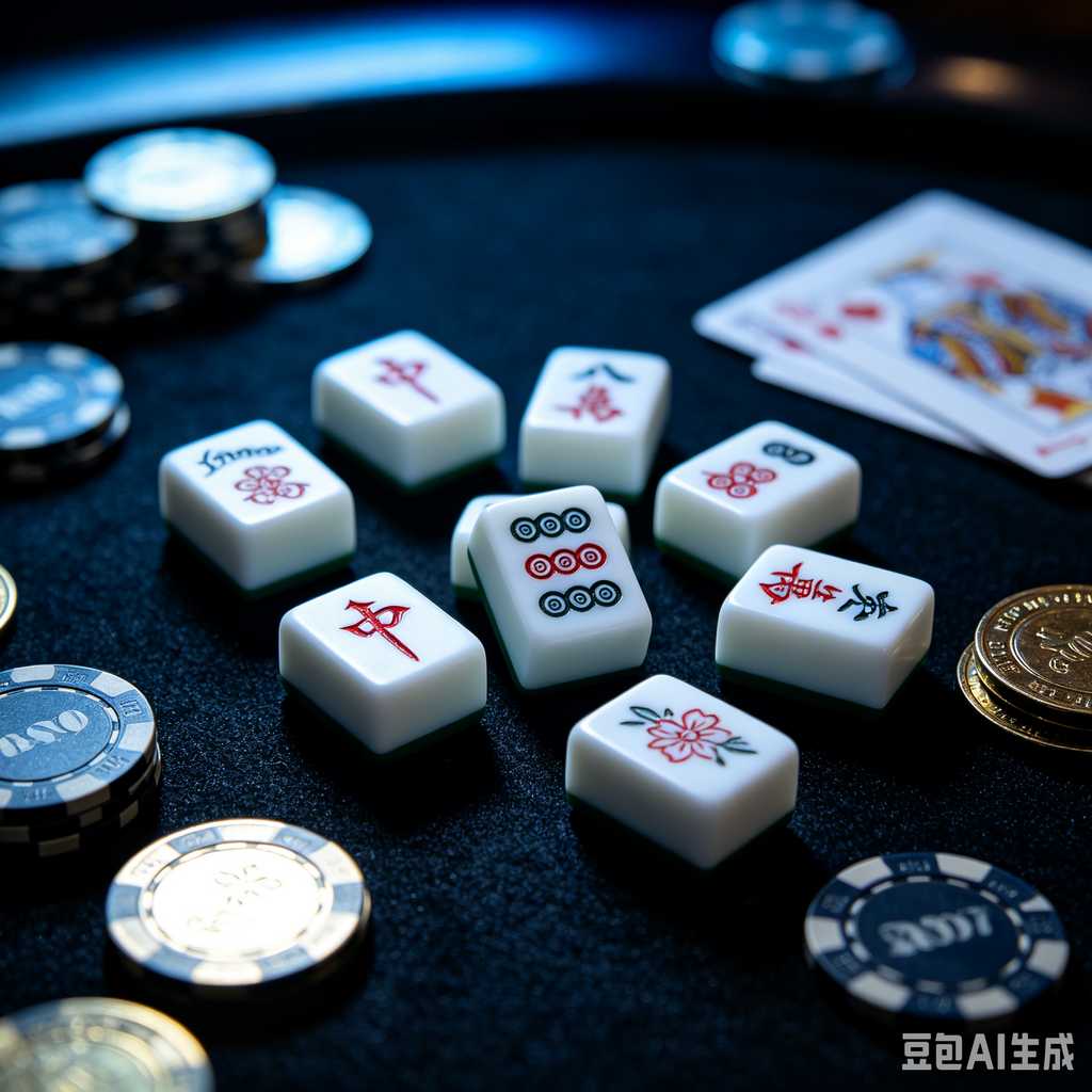 pink mahjong set