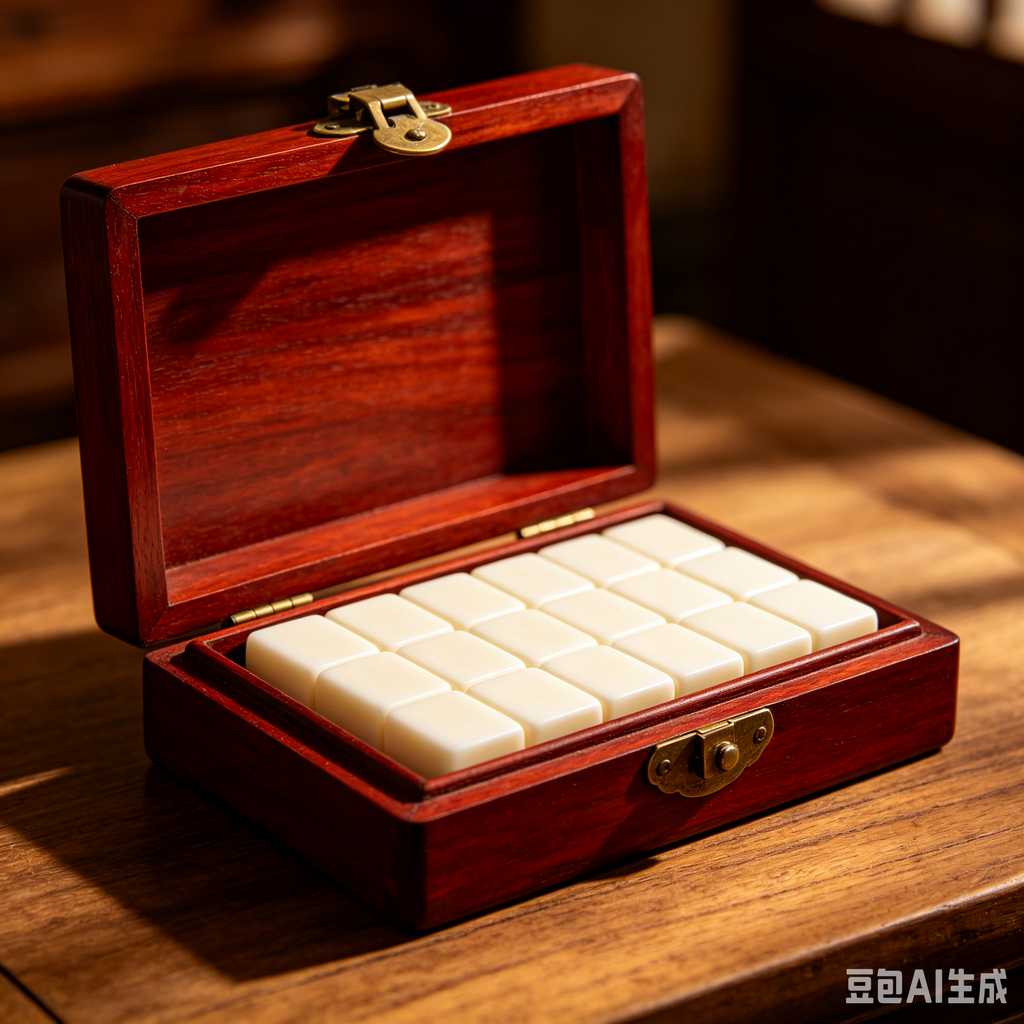 light mahjong storage pouch