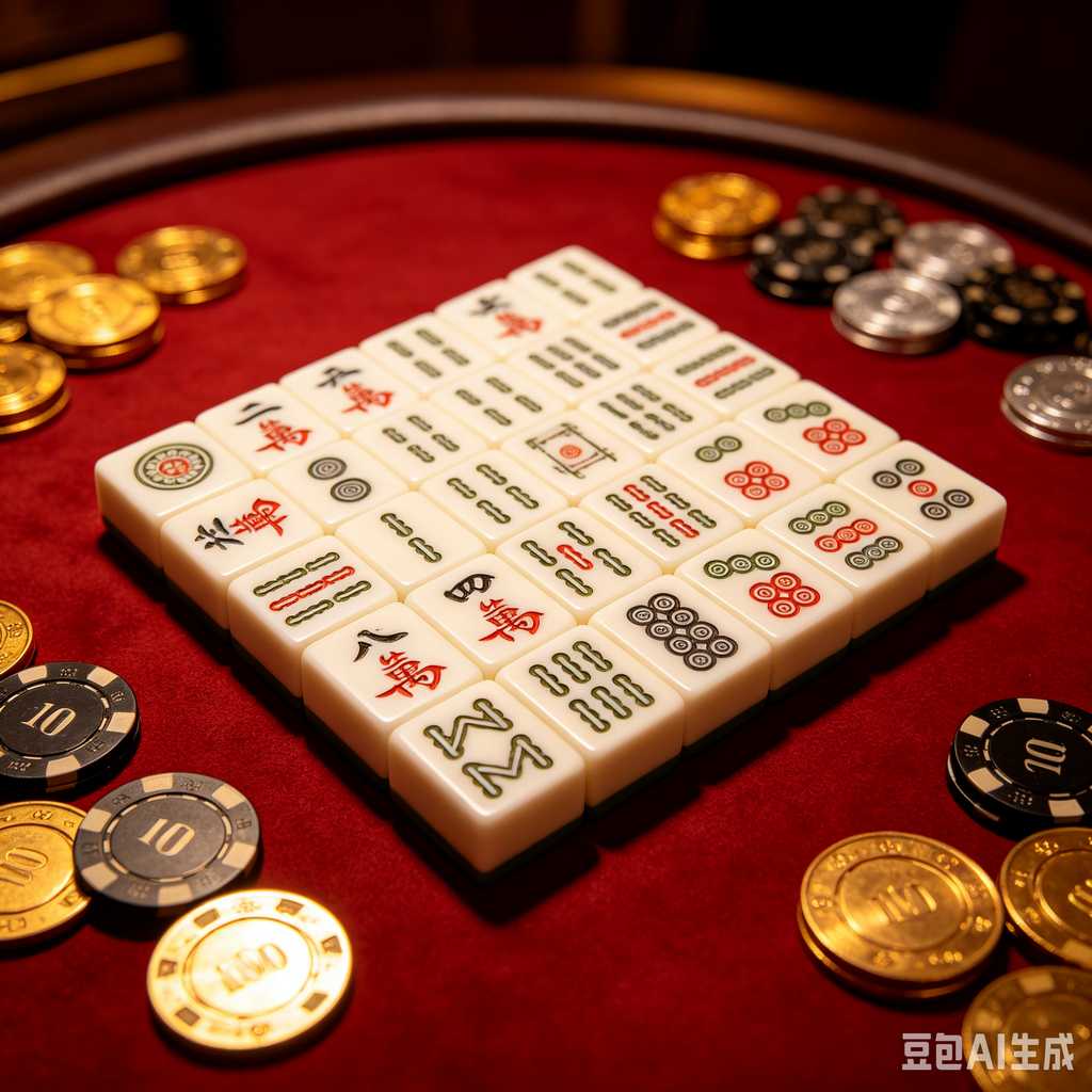 engraved mahjong tiles